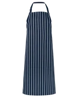 Bib Striped Without Pocket Supplier | Navy/White